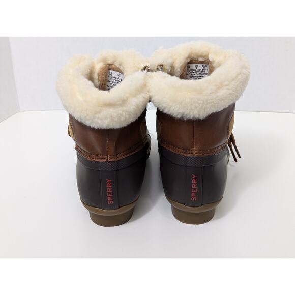 Sperry Alpine Saltwater Big Kid Size 4 Brown/Black NEW (no box) - Picture 3 of 6